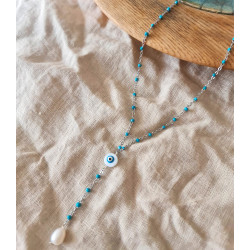 Collier chapelet "Véyé Zié"