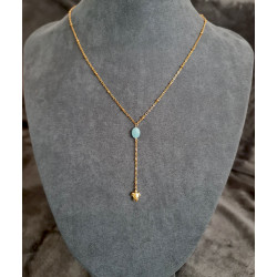 Collier Amazonite Tortue