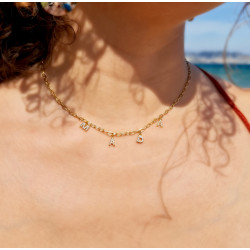 Collier Mada Strass